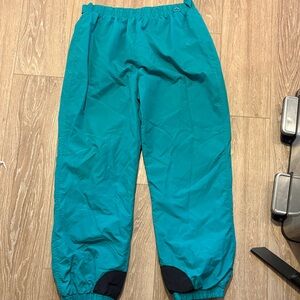Teal Retro Snowpants
